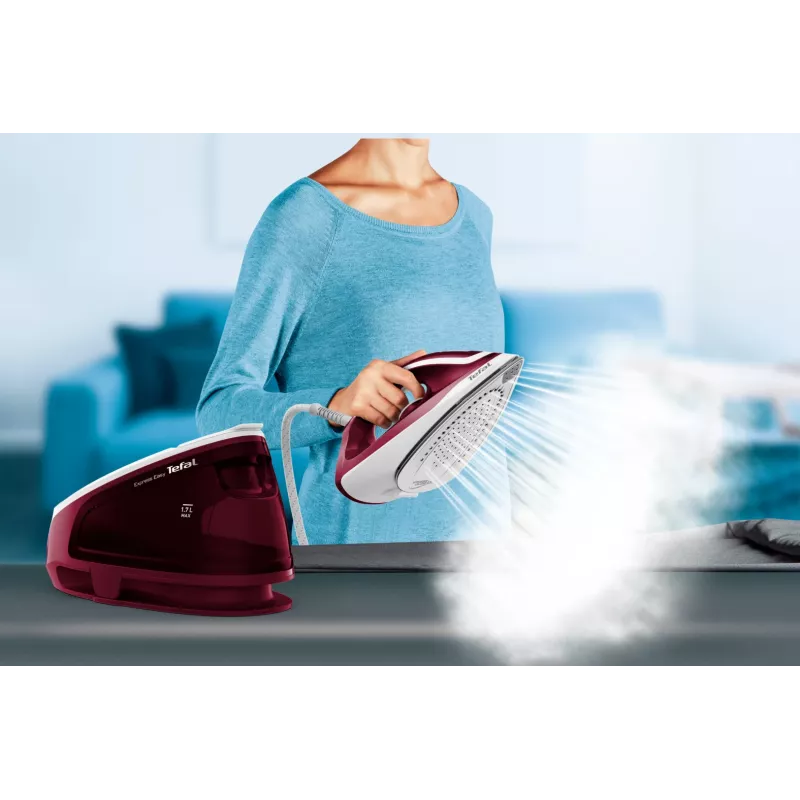 Tefal Express Easy SV6130 2200 W 1,7 L roja, blanca