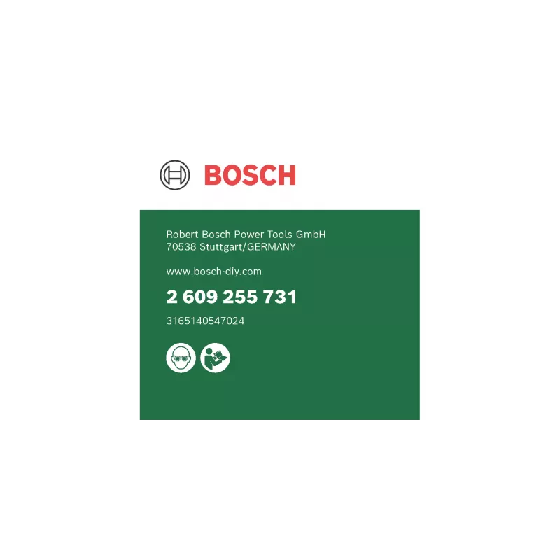 Caja de polvo Bosch 2609255731 para PKS 55 A/66/66 AF — accesorio de recogida de polvo