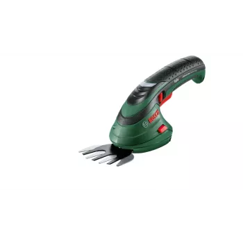 Bosch Isio tijera para césped a batería 8 cm 3,6 V negro, verde