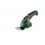 Bosch Isio tijera para césped a batería 8 cm 3,6 V negro, verde