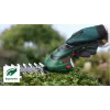Bosch Isio tijera para césped a batería 8 cm 3,6 V negro, verde