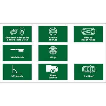 Bosch F016800572 set de lavado de coche para hidrolimpiadora Bosch