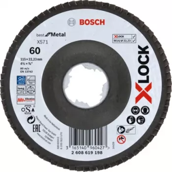 Bosch 2 608 619 198 accesorio para amoladora angular disco de láminas