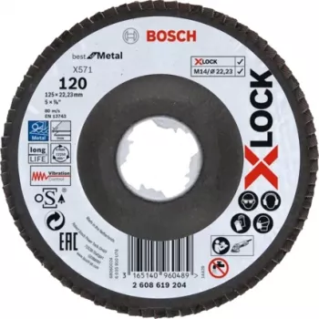 Bosch X-LOCK X571 BEST FOR METAL disco de desbaste