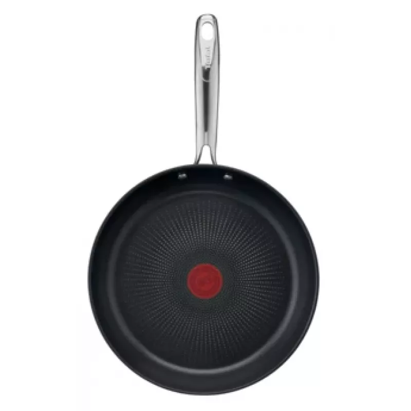 Sartén multiusos Tefal DUETTO+ G7320434 24 cm – acero inoxidable, libre de PFOA, negra