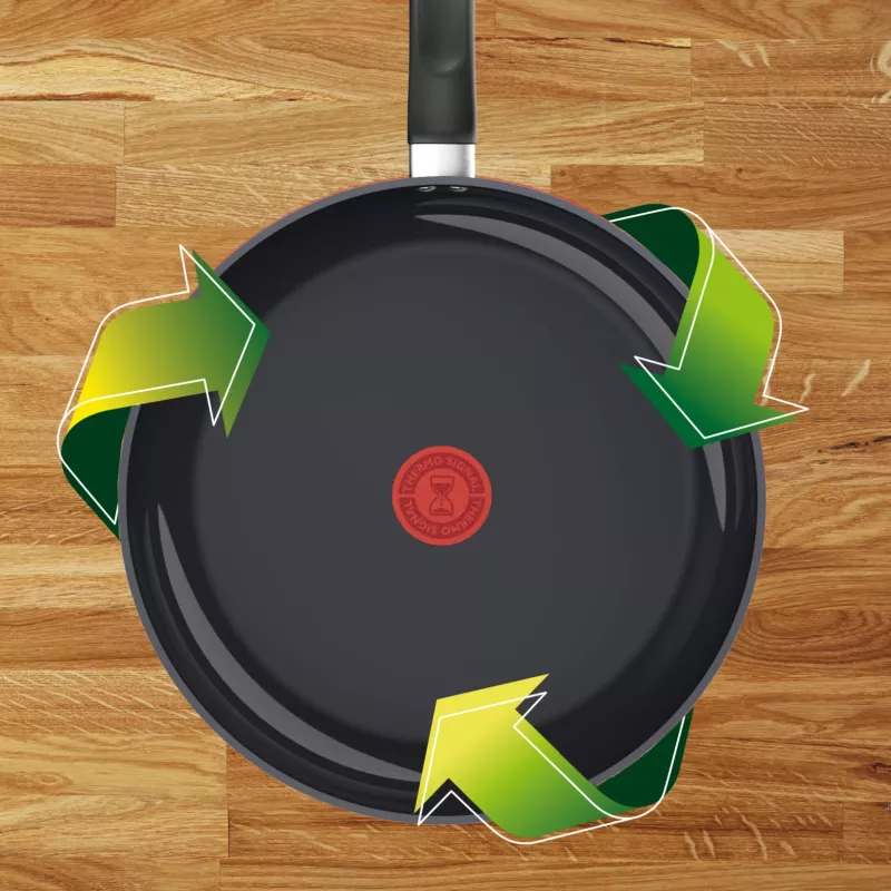Tefal Change negro C4760425 sartén multiusos redonda