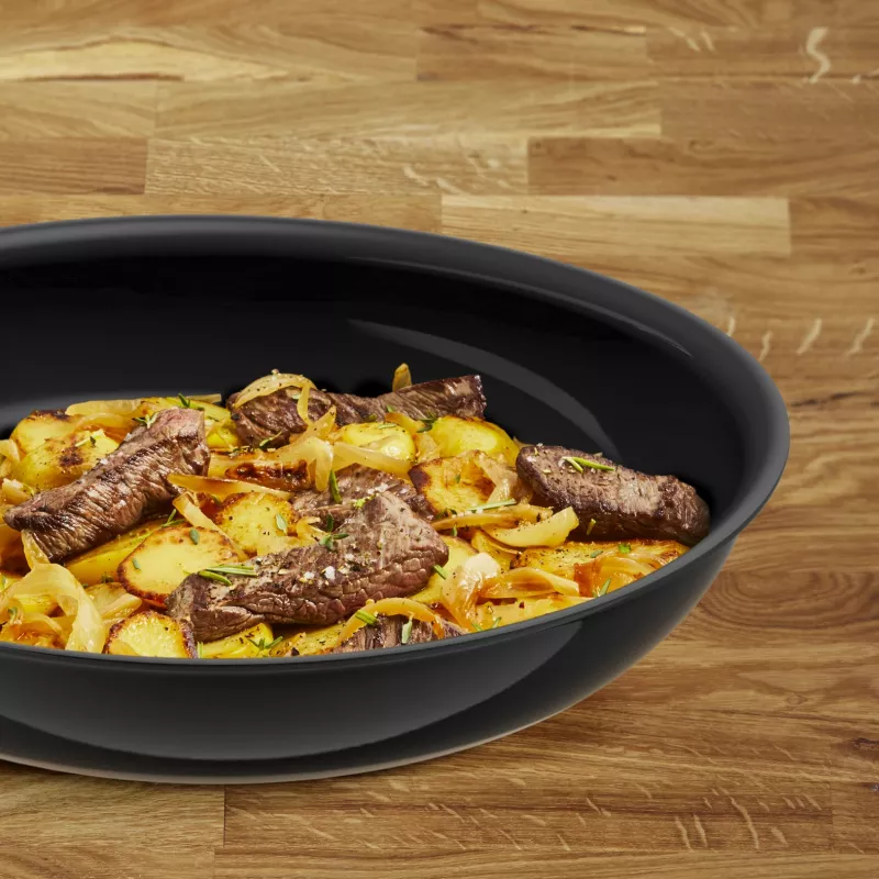 Tefal Change negro C4760225 sartén multiusos redonda