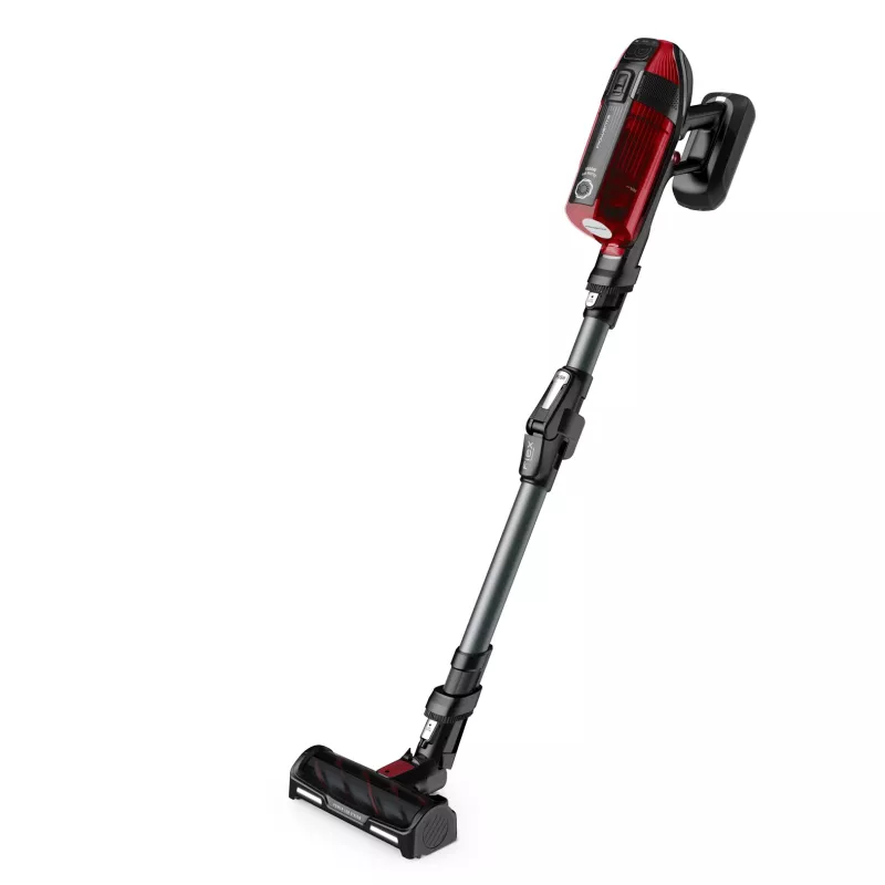 Rowenta RH98A8 aspirador de escoba 2 en 1 sin bolsa 0,9 l 320 W rojo, gris