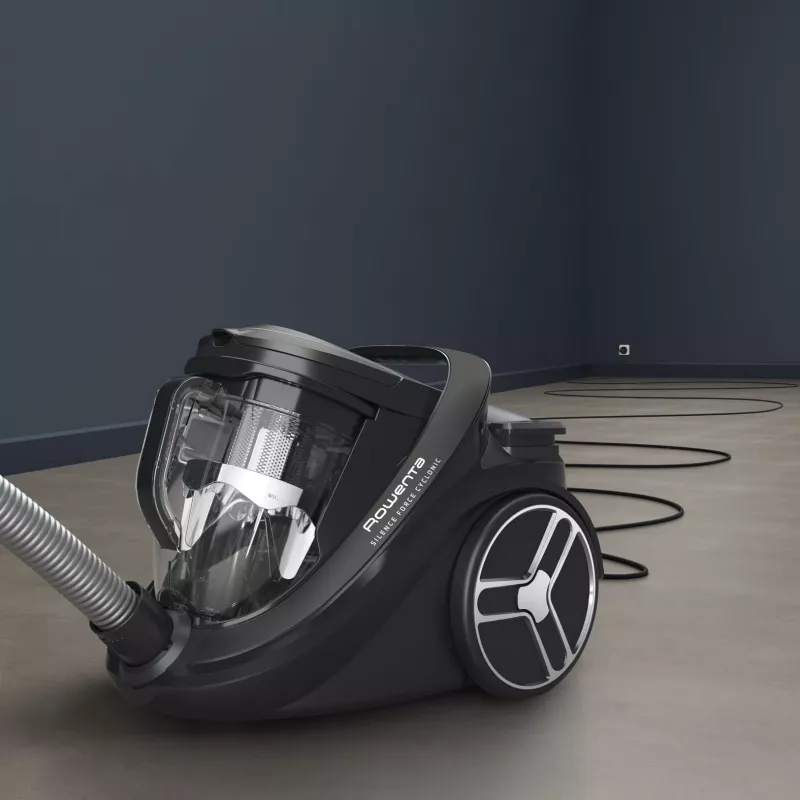 Aspirador de suelo Rowenta Silence Force RO7935 — 500 W, sin bolsa, tecnología ciclónica, 2,5 l, HEPA, 59 dB
