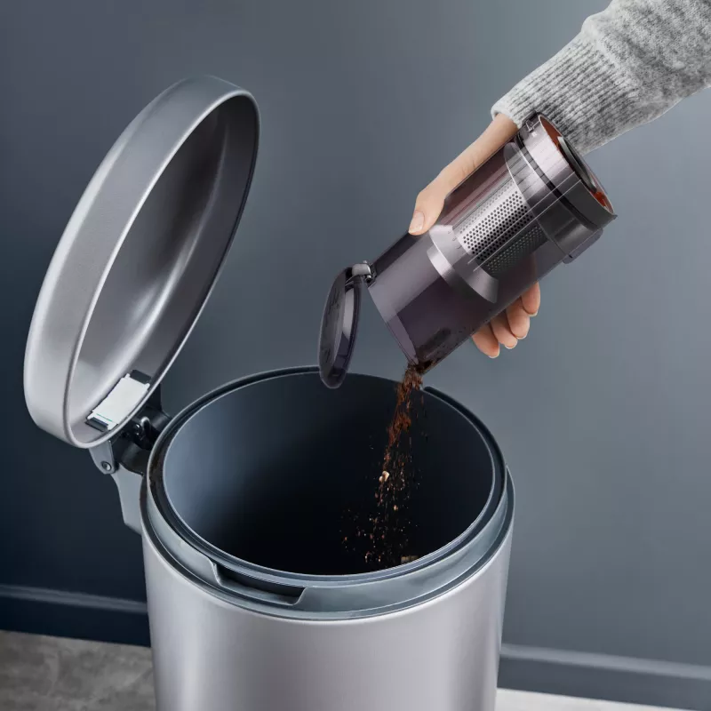 Aspirador de escoba Rowenta X-Force Flex 13.60 RH9A36WV — 60 min de autonomía, 0,65 l sin bolsa, ciclónico, morado