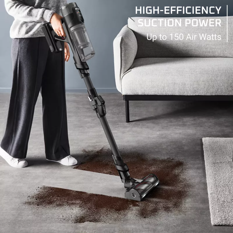 Rowenta X-Force Flex RH9L55E0 aspirador de escoba/aspirador eléctrico aspirador de escoba 2 en 1 batería en seco sin bolsa 0,65 l negro