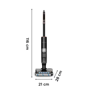 Rowenta X-Clean 7 GZ5736E0 aspirador de escoba/aspirador eléctrico batería en seco y húmedo sin bolsa negro