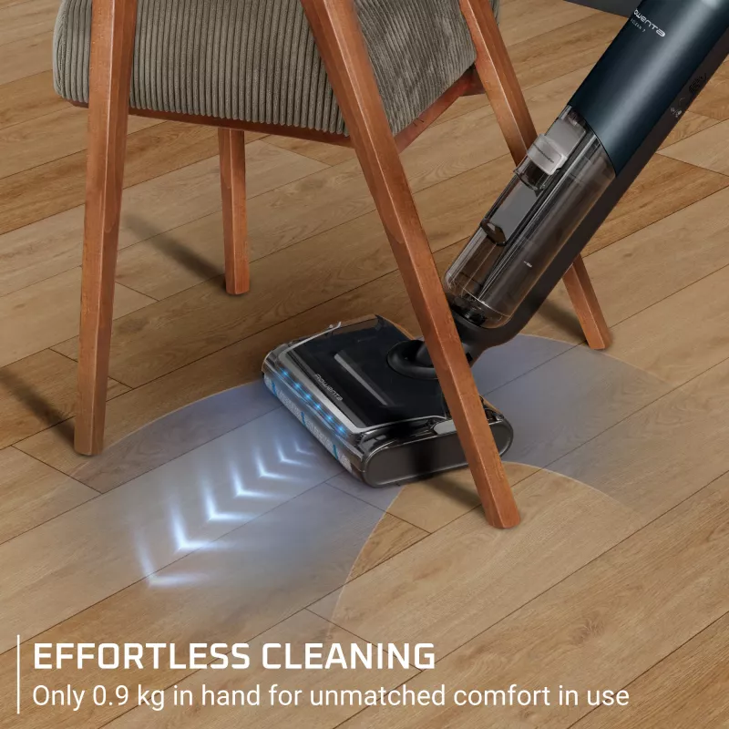 Rowenta X-Clean 7 GZ5735E0 aspirador de escoba/aspirador eléctrico batería en seco y húmedo sin bolsa 0,5 l negro, cromado