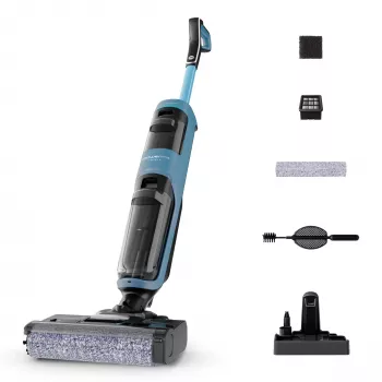 Rowenta X-Clean 2 GZ2271E0 aspirador de escoba/aspirador eléctrico batería aspirador en húmedo y seco sin bolsa azul