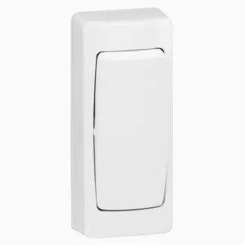 Legrand Oteo 086084 conmutador de superficie, estrecho