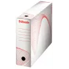 Esselte 128001 caja de archivo cartón rojo, blanco
