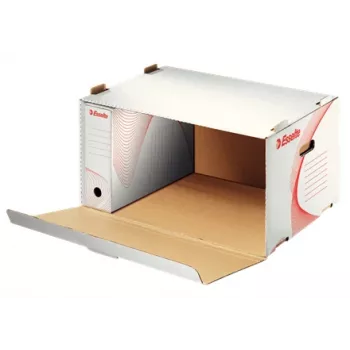 Contenedor de archivo Esselte FSC® frontal abierto, blanco, 540 mm, 258 mm, 360 mm, 810 g, 1 ud.