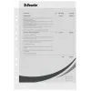 Esselte Fundas transparentes A4 – Economy –, 210 x 297 mm (A4), transparente, polipropileno (PP), vertical, superior, 230 mm