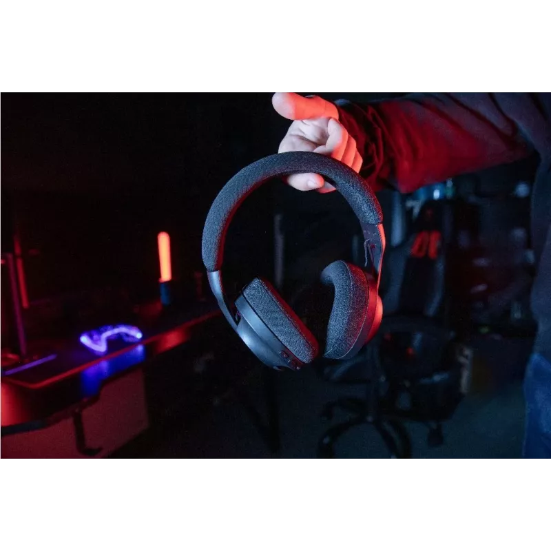 Konix PULSAR Auriculares con cable e inalámbricos diadema gaming USB Type-C Bluetooth negro