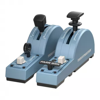 Thrustmaster TCA Quadrant Add-On Airbus Edition negro, azul simulador de vuelo PC