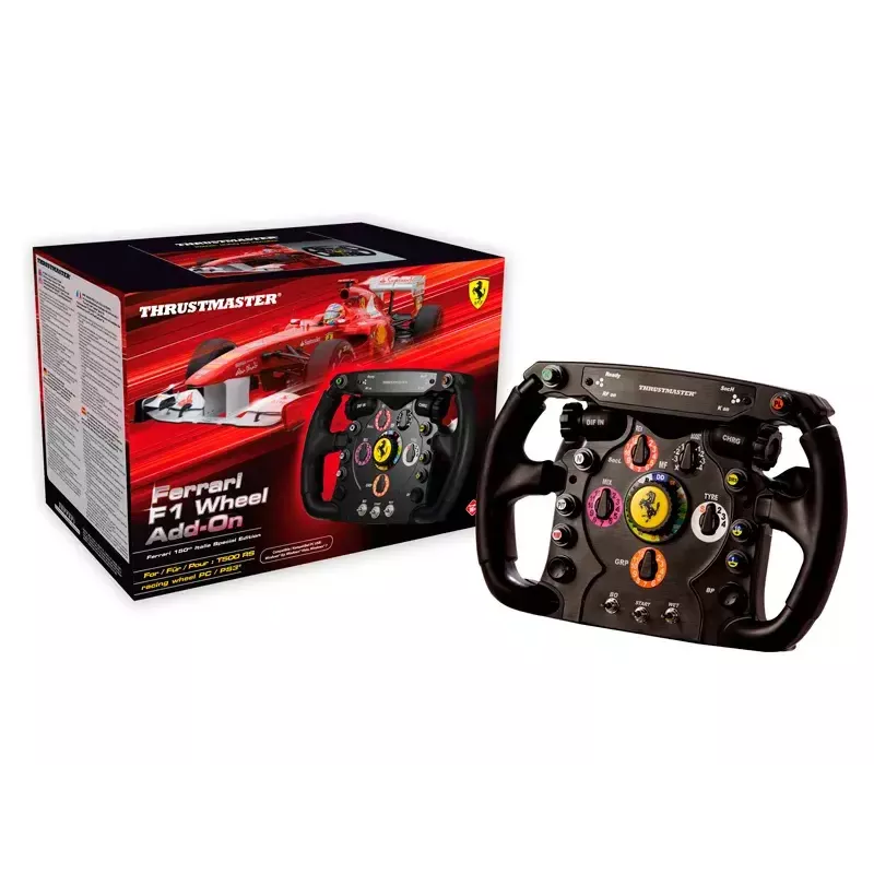 Thrustmaster Ferrari F1 negro RF volante analógico PC, PlayStation 4, PlayStation 5, Playstation 3, Xbox