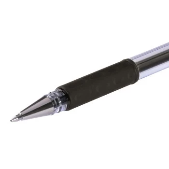Set de bolígrafos de gel híbridos Gel-Grip, tinta negra, punta de 0,3 mm, pack de 12