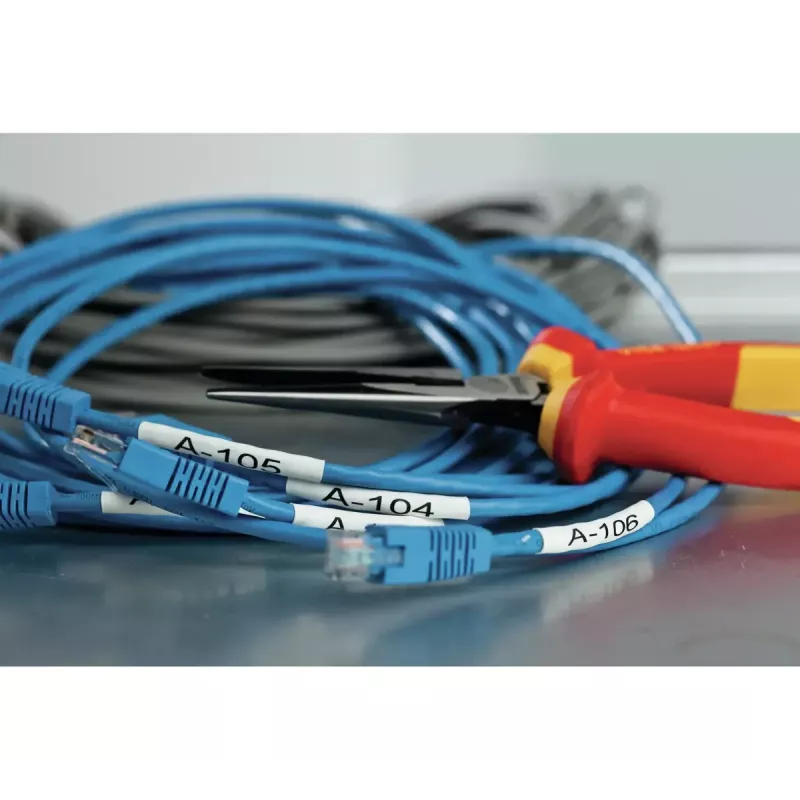 DYMO RHINO 4200 Impresora de etiquetas industrial | Teclado AZERTY y teclas de acceso rápido que ahorran tiempo | Impresora de etiquetas robusta para obras y tareas de rotulación exigentes