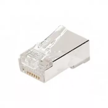 Hypertec 920850-HY Conector de cables RJ45 metálico, transparente