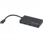 Hypertec 021308-HY Hub de interfaces USB 3.2 Gen 1 (3.1 Gen 1) Type-C 5000 Mbit/s negro