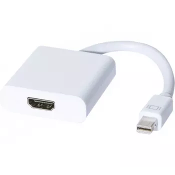 Hypertec 127427-HY Adaptador de cable de vídeo 0,15 m Mini DisplayPort HDMI blanco