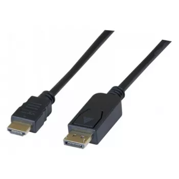 Hypertec 128164-HY Adaptador de cable de vídeo 3 m DisplayPort HDMI Negro