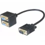 Hypertec 137036-HY Cable VGA 0,3 m VGA (D-Sub) 2 x VGA (D-Sub) Negro