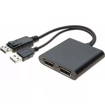 Divisor de vídeo Hypertec 250201-HY 2x DisplayPort 4K Ultra HD