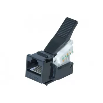 Módulo keystone Hypertec 272870-HY plano negro RJ-45
