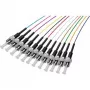 Hypertec 392256-HY cable InfiniBand/fibra óptica 2 m 12x ST pigtail multicolor