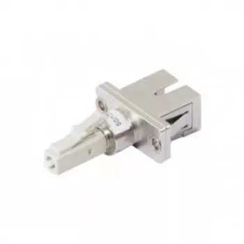 Adaptador de fibra óptica Hypertec 395137-HY LC/SC plateado multimodo