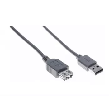 Hypertec 532411-HY cable alargador USB 2.0, 0,6 m, gris