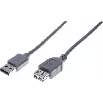 Hypertec 532412-HY cable USB USB 2.0 1 m USB A gris