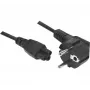 Hypertec 808352-HY Cable de alimentación negro 5 m CEE7/7 C5 conector macho