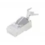 Hypertec 920818-HY Conector de cable RJ-45 transparente