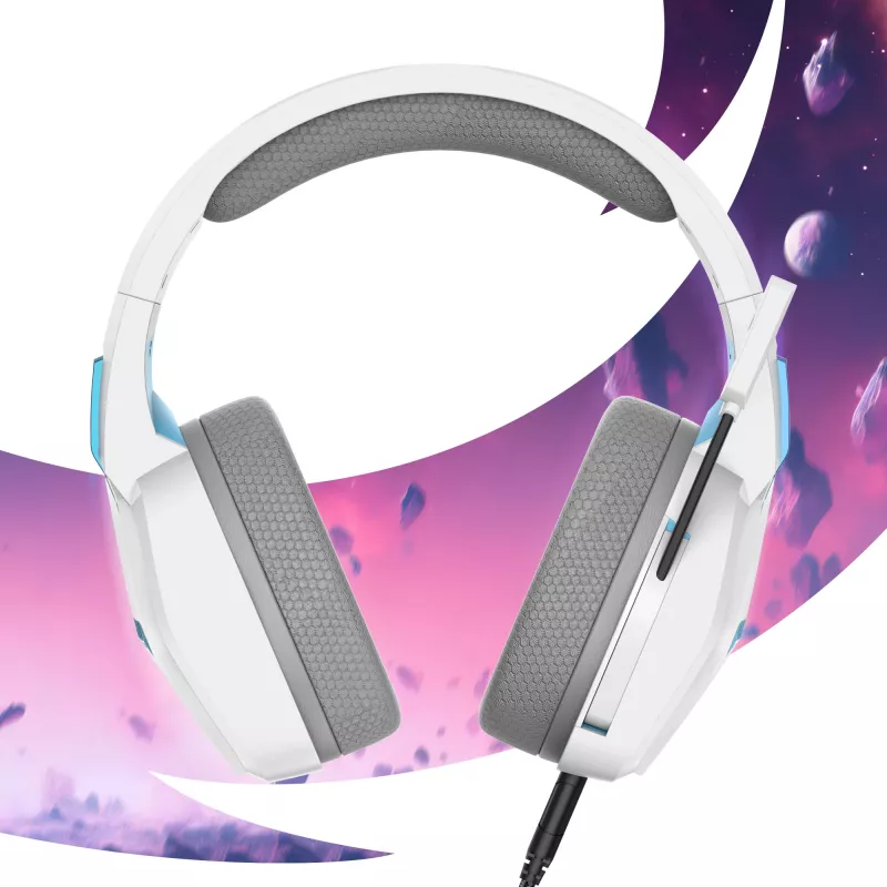 Auriculares gaming Oniverse Nebula - Arctic White (Multiplataforma)