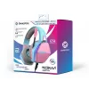Oniverse auriculares gaming Nebula - Diva Pink (multiplataforma), con cable, gaming, 20 - 20000 Hz, 356 g, auriculares, cian, rosa