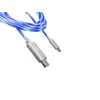 Oniverse cable de carga Micro-USB con LED – 2 metros – blanco (multiplataforma)