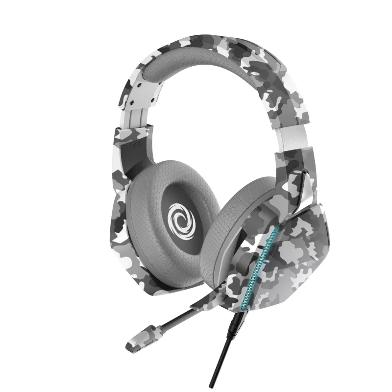 Oniverse auriculares gaming Nebula - Urban Camo (multiplataforma), con cable, 20 - 20000 Hz, gaming, 356 g, auriculares, camuflaje