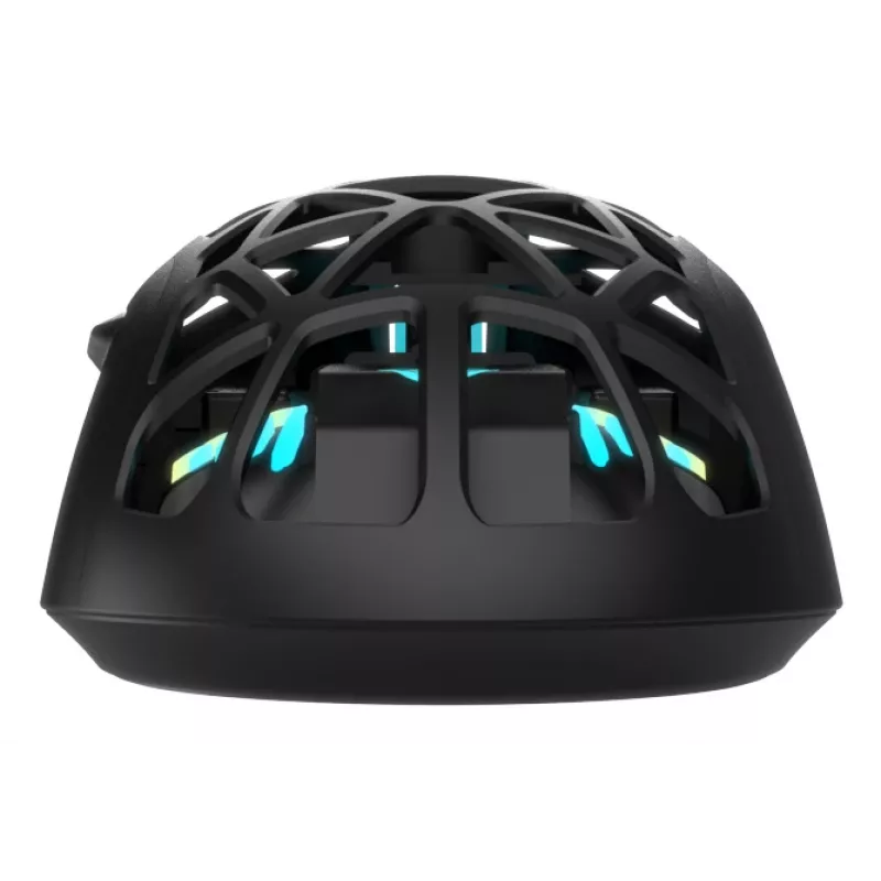 Oniverse - ratón gaming con cable Kryo - Nocta negro (PC), ambidiestro, óptico, USB Type-A, 13800 DPI, negro
