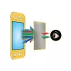 Steelplay protector de pantalla de cristal - 9H anti luz azul