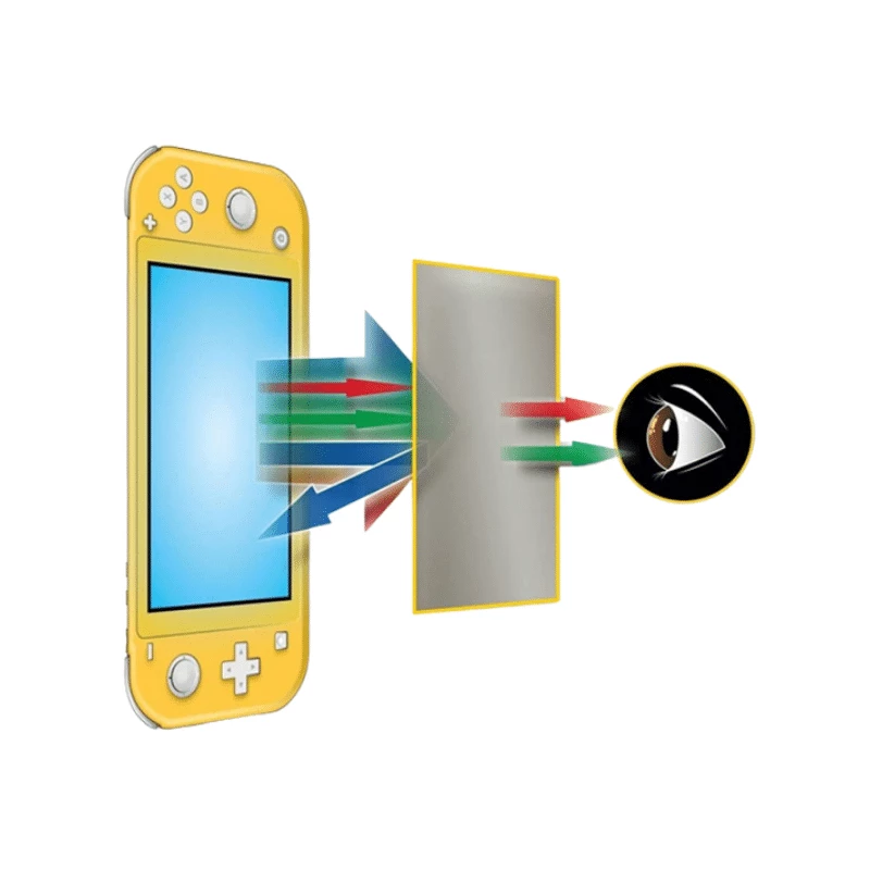 Steelplay protector de pantalla de cristal - 9H anti luz azul