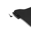 Lexip B10 – alfombrilla de ratón XL flexible con superficie suave microtexturizada e iluminación RGB – 800 x 400 x 4 mm