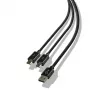 Steelplay cable Dual Play & Charge para mando - negro (PS4)