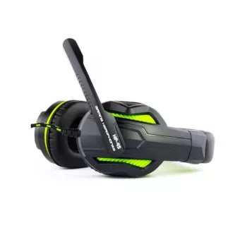 Steelplay auriculares estéreo con cable - Hp-45 - negro/verde (Xbox), con cable, gaming, 20 - 20000 Hz, 274 g, auriculares, negro, verde
